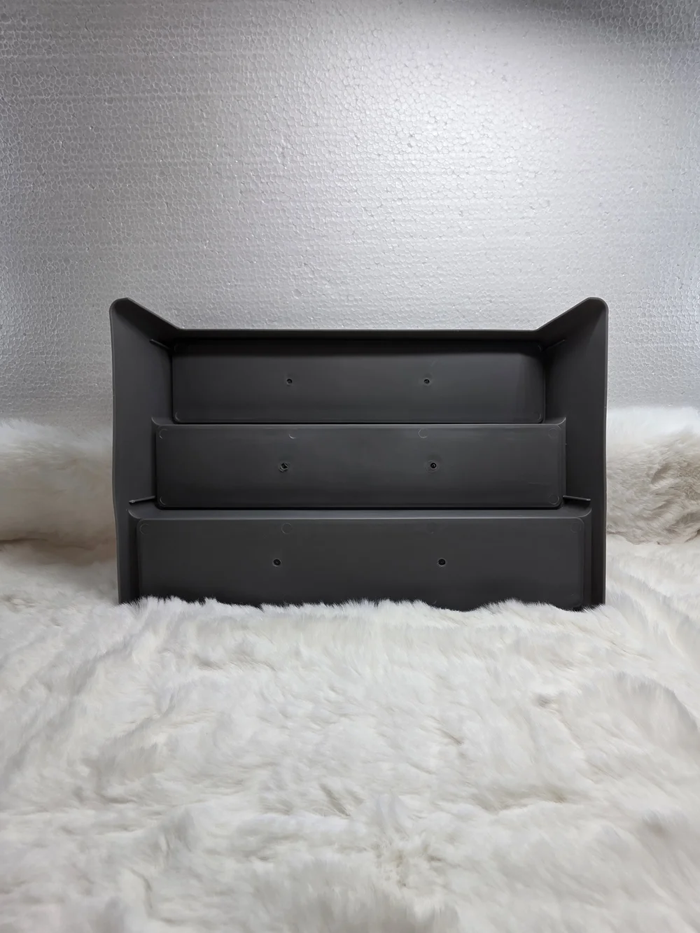edge 3-Tier Organizer Shelves - Charcoal Gray